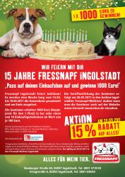15 Jahre Fressnapf